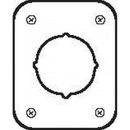 Don-Jo 3-1/2" x 4-1/2" Remodeler Plate RP13545612